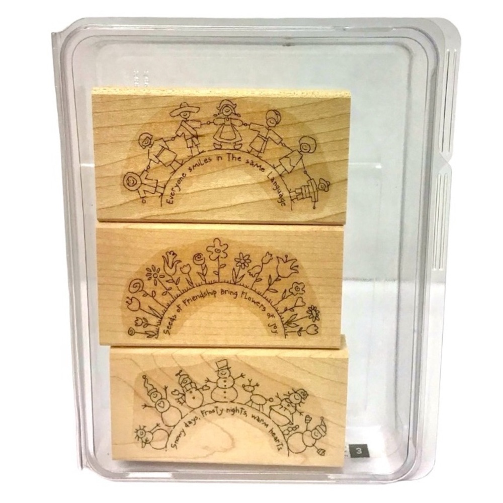 Stampin’ Up! 2006 “The World Over” Rubber Stamp Set